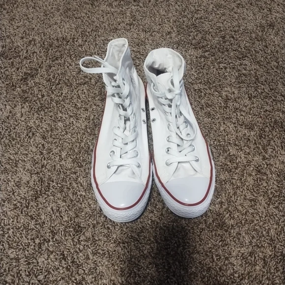 Converse men size 9.5, or 11.5 women Chuck Taylor All Star 70 High Parchment. - Picture 9 of 12